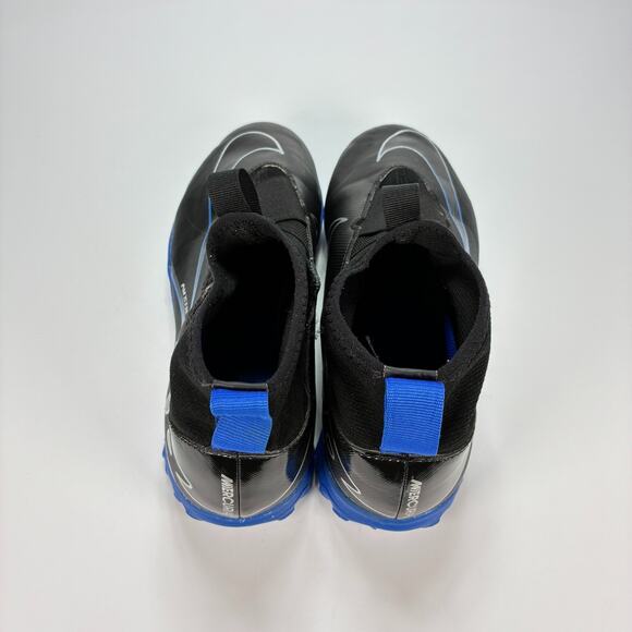 Nike Jr Zoom Mercurial Superfly 9 Academy TF Black Blue Soccer Cleats Youth 5.5Y - Picture 6 of 10